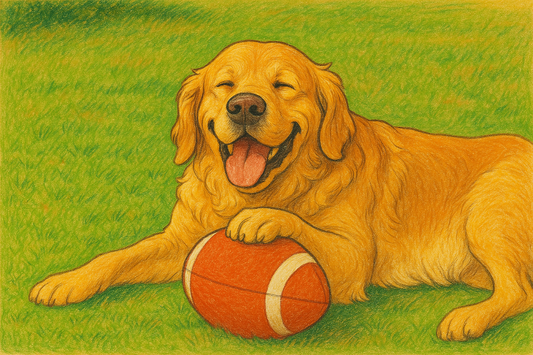 Dog Digital Caricature